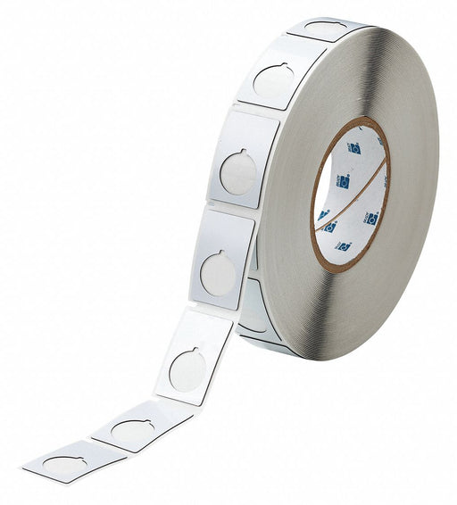 Push Button Label Polyester 1-13/64 W