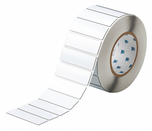 Pre-Cut Label Stock Roll White Gloss