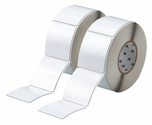 Pre-Cut Label Stock Roll White Gloss
