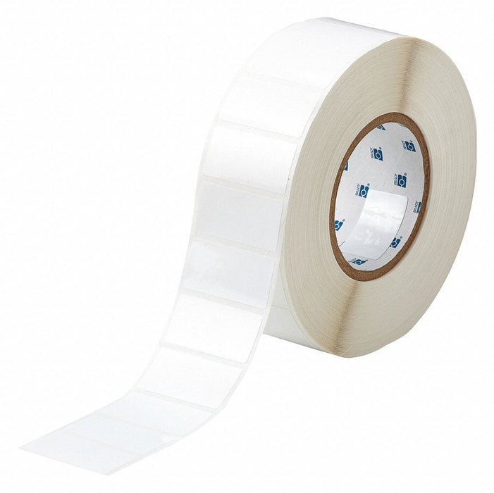 Pre-Cut Label Stock Roll White Gloss