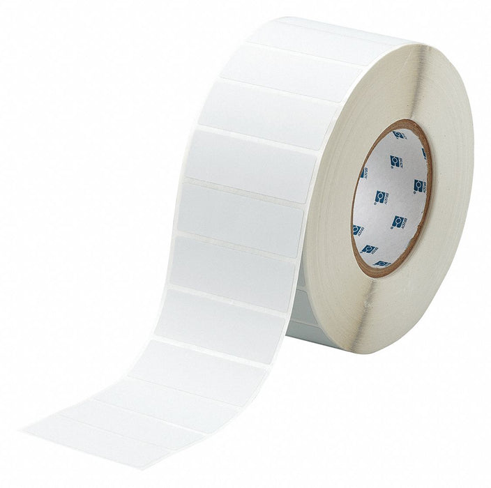 Pre-Cut Label Stock Roll Gray Matte