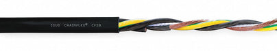 Motor Cable 14 AWG Black PVC 100 ft
