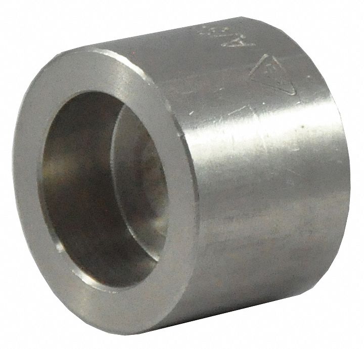 Round Cap 304 SS 1 Pipe Size Class 3000