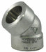 45 Elbow 304 SS 3/4 in Class 3000