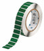 Pre-Cut Label Stock Roll Green Gloss