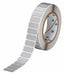 Pre-Cut Label Stock Roll Silver Gloss