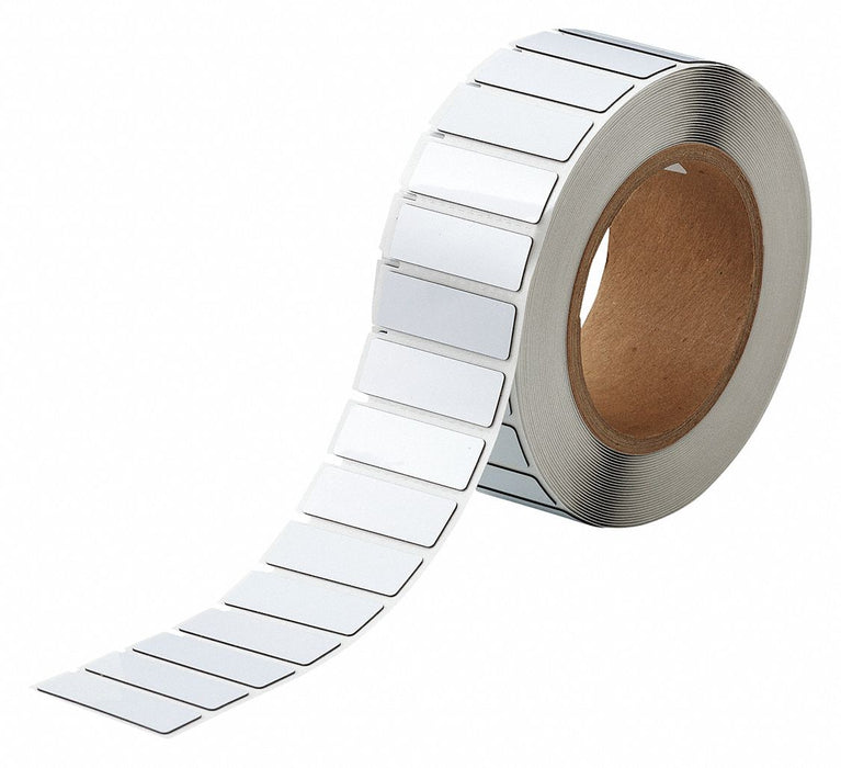 Pre-Cut Label Stock Roll White Gloss