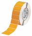 Pre-Cut Label Stock Roll Yellow Gloss