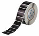 Pre-Cut Label Stock Roll Black Gloss