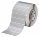 Pre-Cut Label Stock Roll Silver Gloss