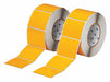 Pre-Cut Label Stock Roll Yellow Gloss