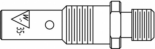 TWECO WS35-50 Brass MIG Gas Diff PK5