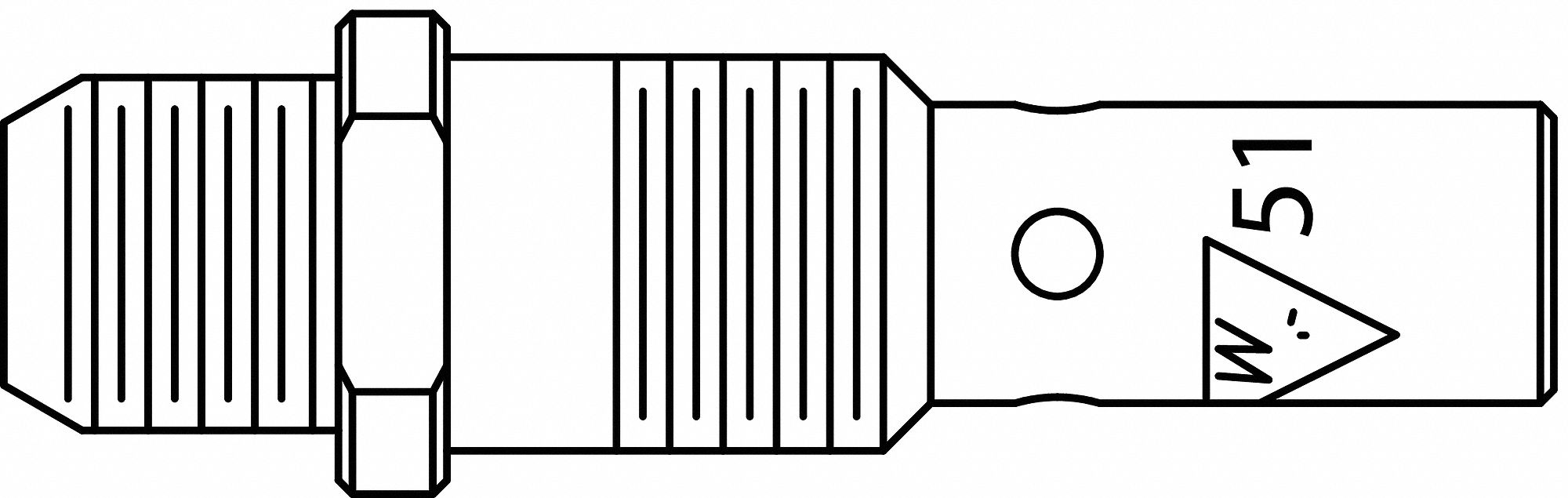 TWECO WS52 Brass MIG Gas Diffuser PK5
