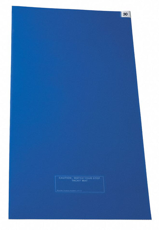 D5741 Tacky Mat Blue 36 x 45 In PK4