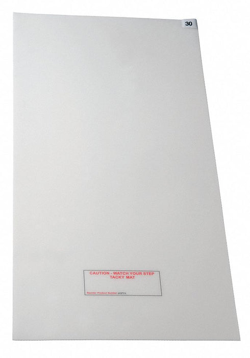 D5741 Tacky Mat White 36 x 45 In PK4