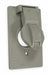 Weatherproof Cover Die-Cast Zinc Gray