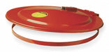 Drum Cover Red Steel 30 gal