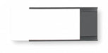 Label Holder Dark Brown C-Channel PK25