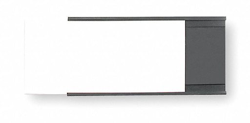 Label Holder Dark Brown C-Channel PK25