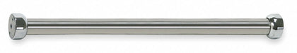 Shower Rod SS 72 in L Chrome Plated