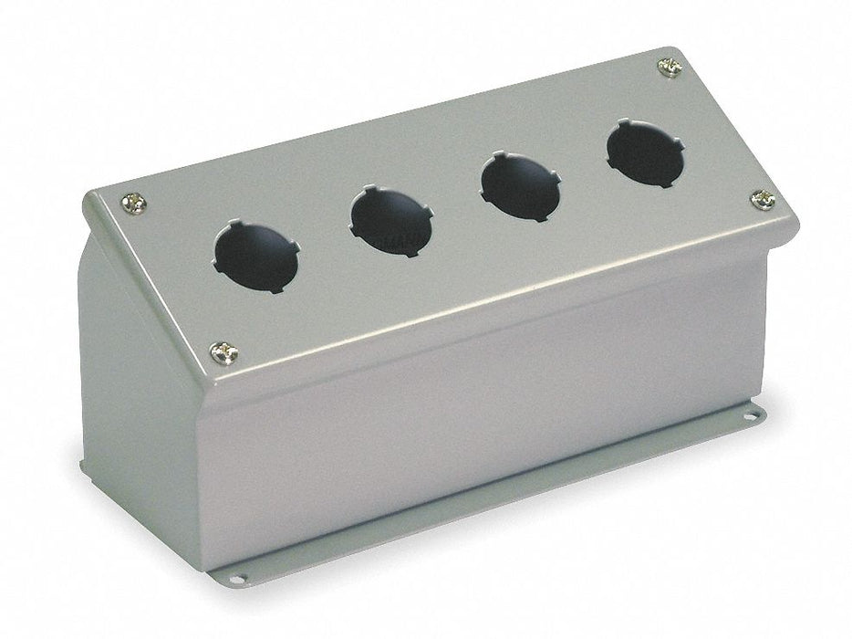 PushButtonEnclosure 30mm 4Holes Steel