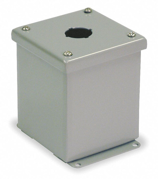 PushButtonEnclosure 22mm 1Hole CarbSteel