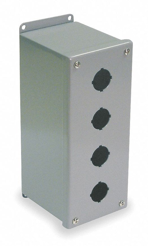 PushButtonEnclosure 22mm 4Hole CarbSteel
