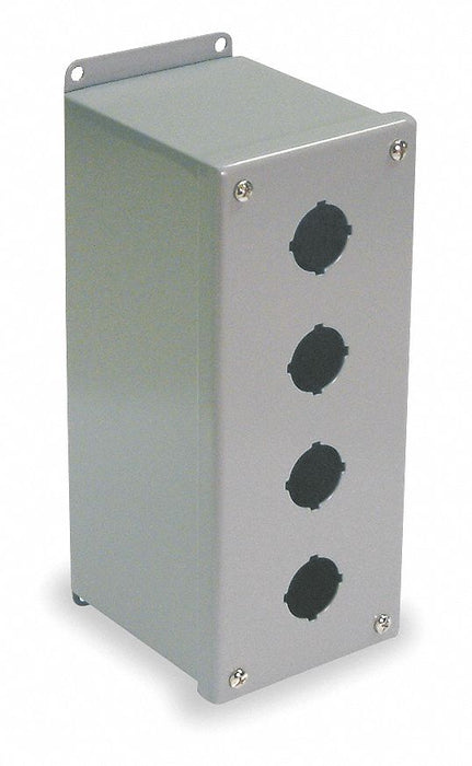 PushButtonEnclosure 30mm 4Hole CarbSteel