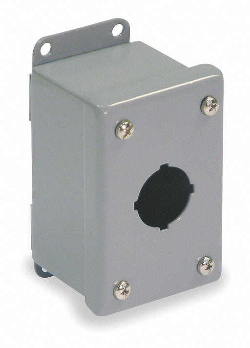 PushButtonEnclosure 30mm 1Hole CarbSteel