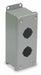 PushButtonEnclosure 30mm 2Hole CarbSteel