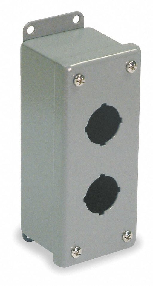 PushButtonEnclosure 30mm 2Hole CarbSteel
