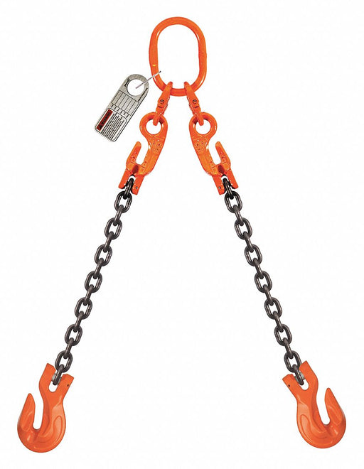 Chain Sling 3/8 in Size G100 10 ft L DOG