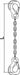 M5566 Chain Sling 3/8 in Size G63 10 ft L SSS