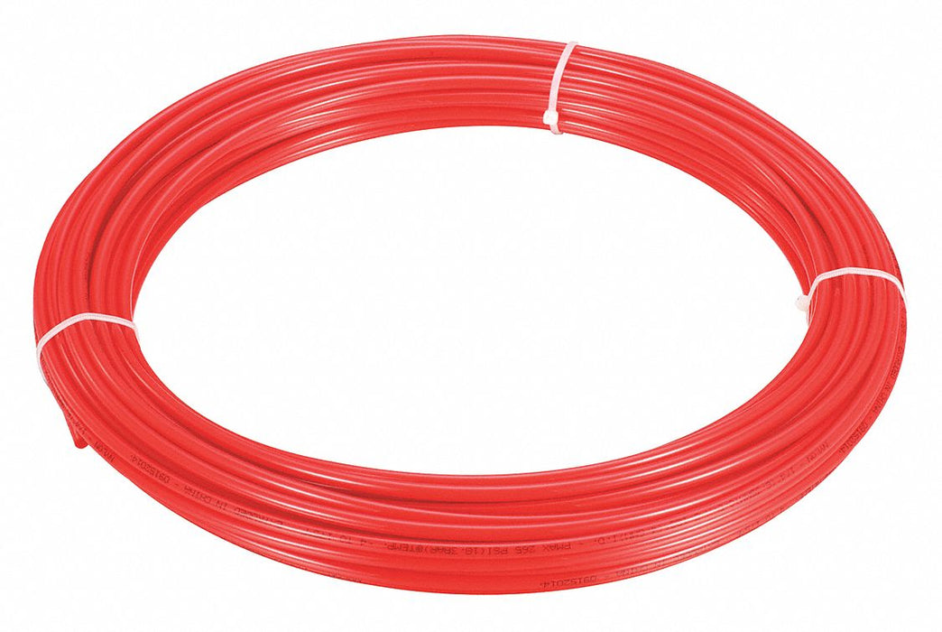 Tubing 1/4 OD Nylon Red 50 Ft