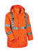 D2323 Rain Jacket w/Hood Hi-Vis Orange 5XL
