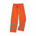 D2324 Rain Pants Class E Orange 5XL