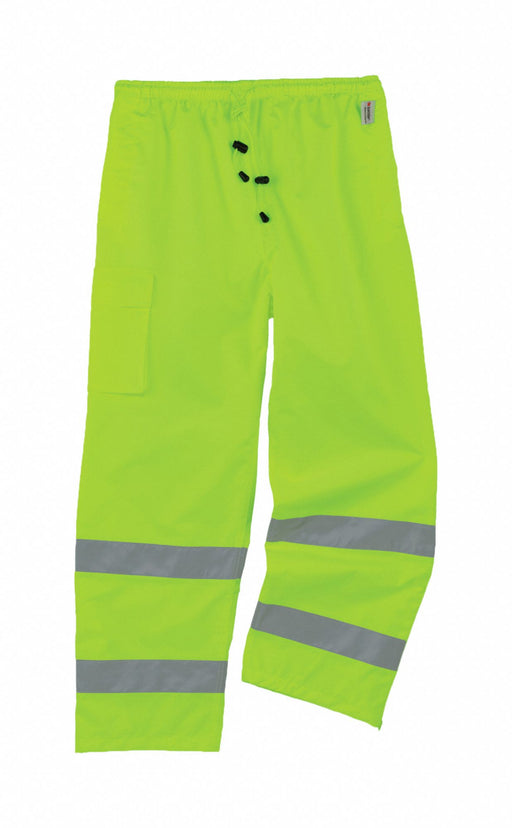 D2324 Rain Pants Class E Yellow/Green L