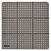 Interlock Drainage Mat Black 3 ft.x3 ft.