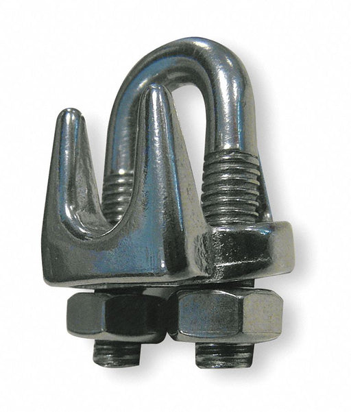 Wire Rope U-Bolt Clip 3/16 in Rope dia.