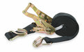 Tie Down Strap Wire-Hook Black
