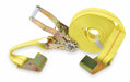 Tie Down Strap Flat-Hook Yellow