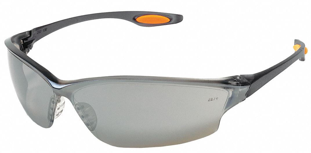 Safety Glasses Silver Mirror