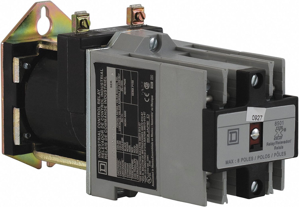 H2719 NEMA Control Relay 8NO 24V DC 10 A