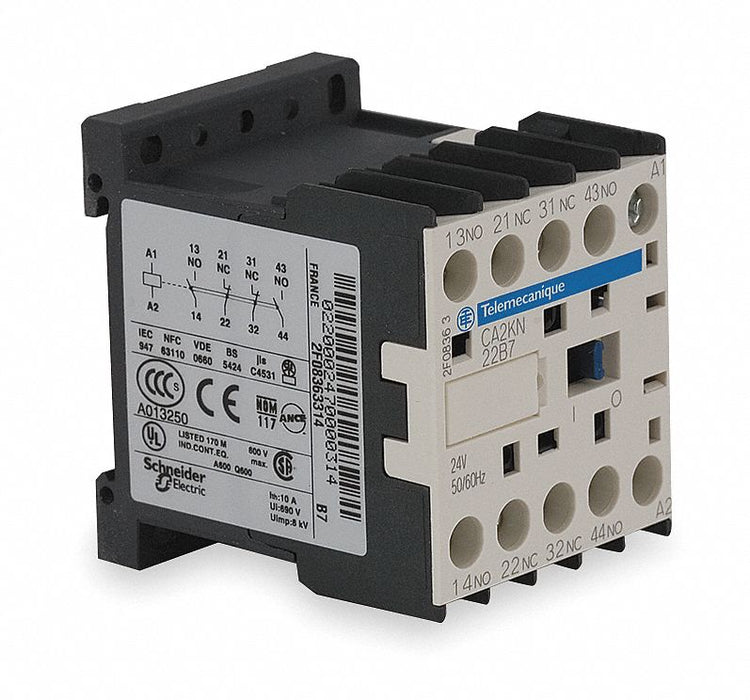 H2712 IEC Control Relay 2NO/2NC 24V AC 10 A