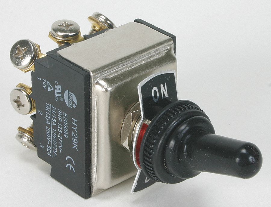 Toggle Switch On/On 3PDT