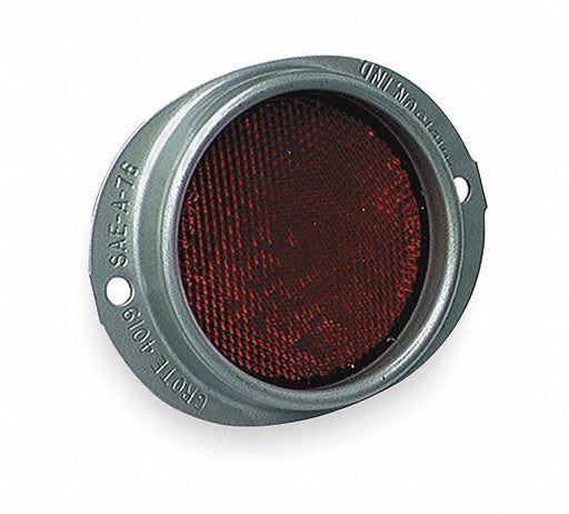 Reflector Round Red 4-11/16 L