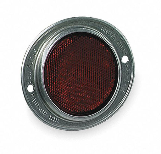 Reflector Round Red 4-11/16 L