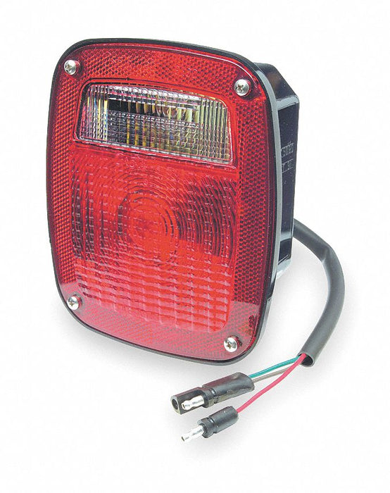 Stop/Turn/Tail Light Square Red 5-3/4 L