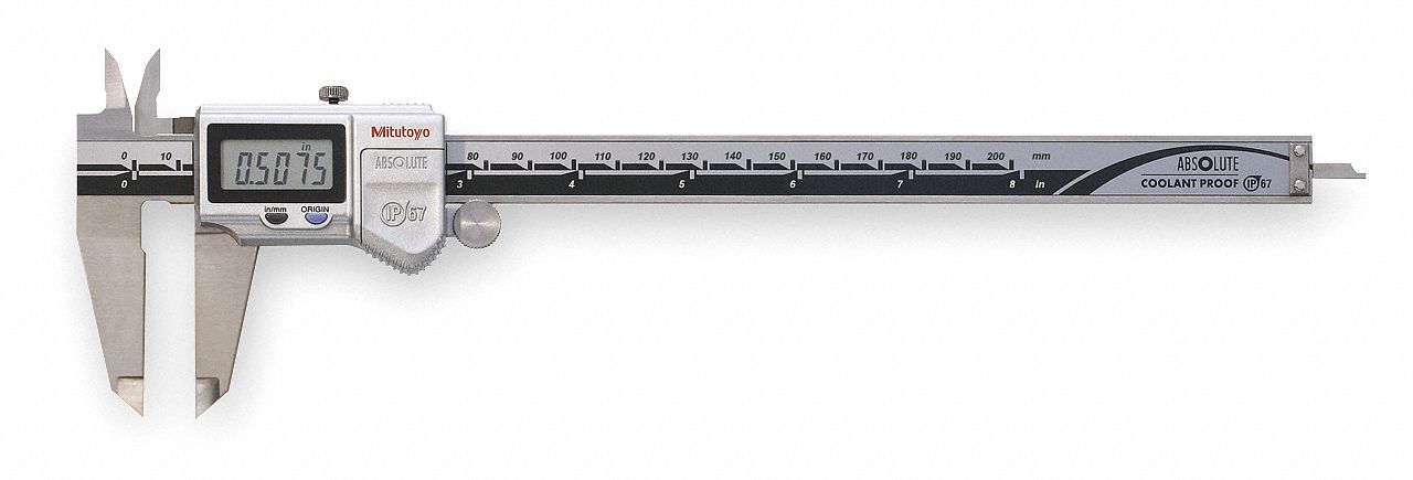 Absolute Digital Caliper 0 to 8 In