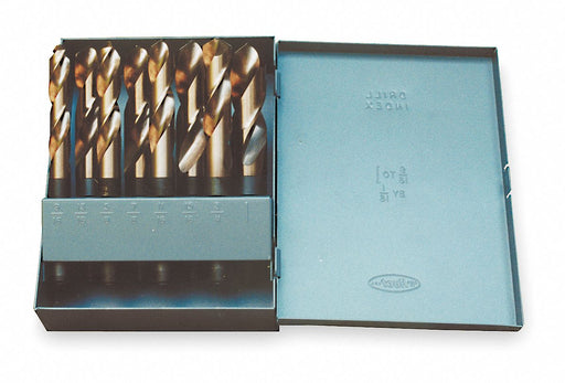 Reduced Shank Drill Set 8pc Cobalt
